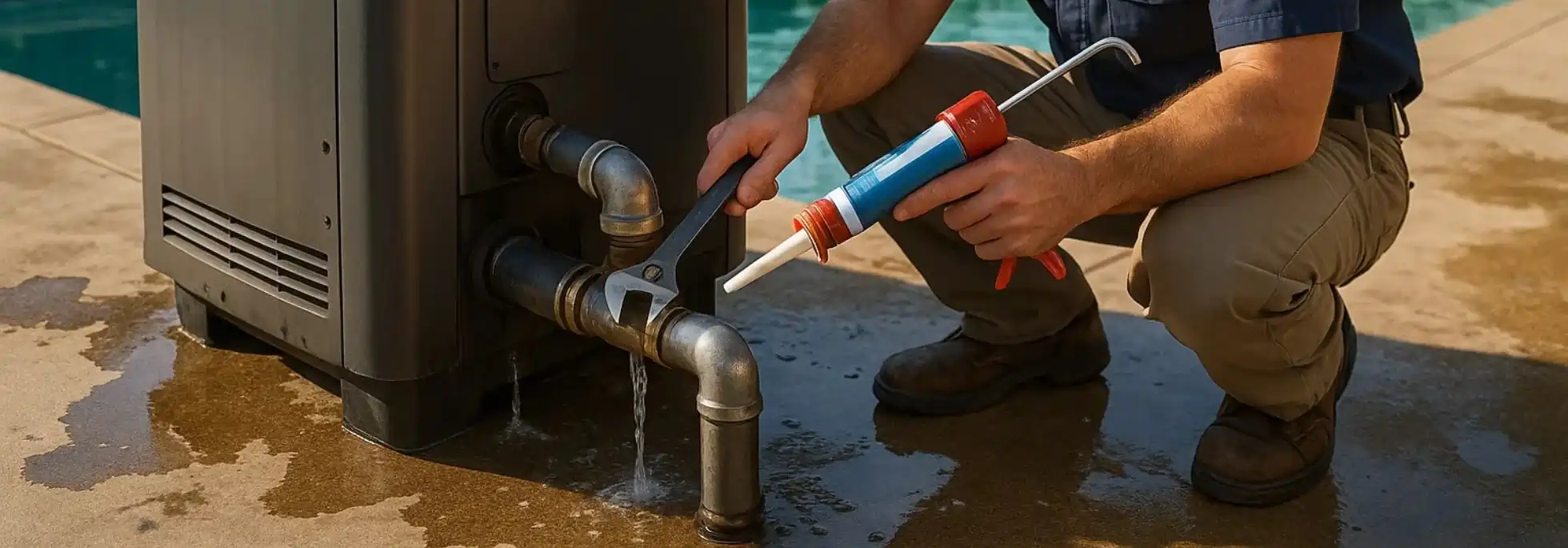  Pool Heater Leak Repair - HVAC Richmond Hill