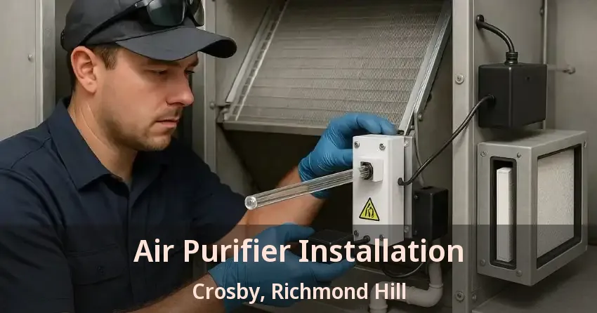 Air Purifier Installation Crosby, Richmond Hill - ON