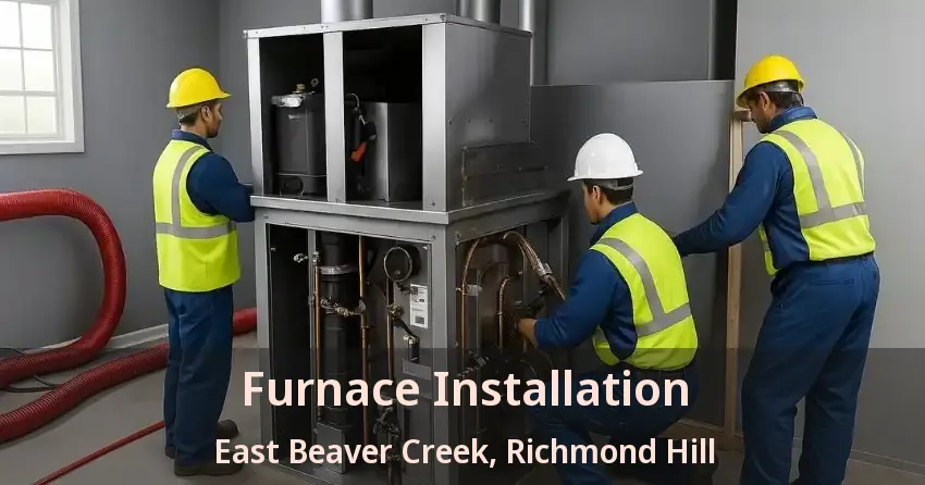 Furnace Installation East Beaver Creek, Richmond Hill - ON