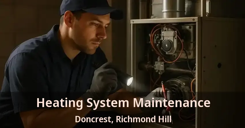 Heating System Maintenance Doncrest, Richmond Hill - ON