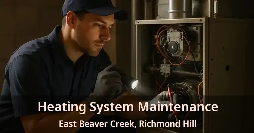 Heating System Maintenance East Beaver Creek, Richmond Hill - ON