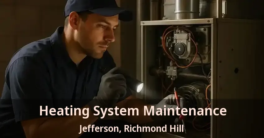 Heating System Maintenance Jefferson, Richmond Hill - ON