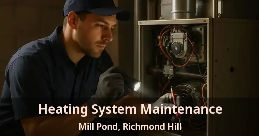 Heating System Maintenance Mill Pond, Richmond Hill - ON