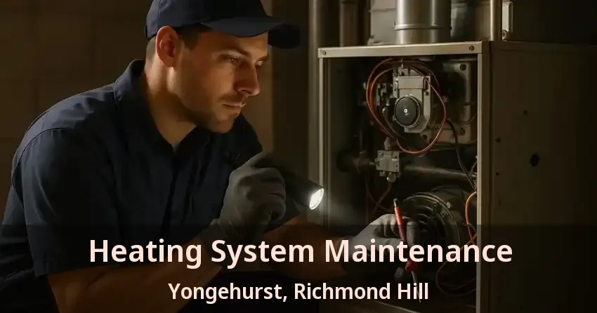 Heating System Maintenance Yongehurst, Richmond Hill - ON