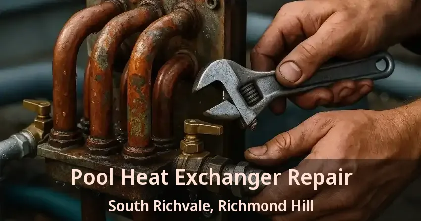 Pool Heat Exchanger Repair South Richvale, Richmond Hill - ON