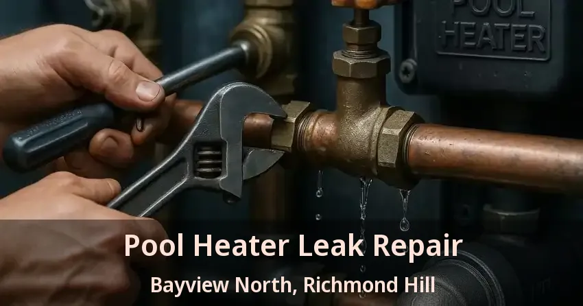 Pool Heater Leak Repair Bayview North, Richmond Hill - ON