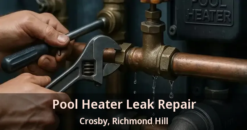 Pool Heater Leak Repair Crosby, Richmond Hill - ON